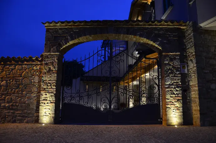 Effetto luce con Illuminazione Esterna a LED