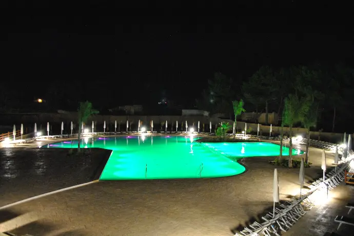 Illuminazione efficiente con trasformatore toroidale Oasi Palermo