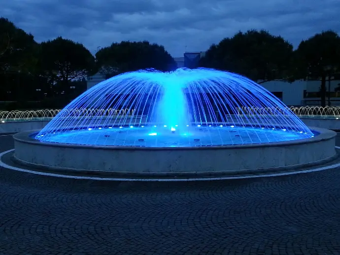 Illuminazione LED alle Terme di Bibione con trasformatori